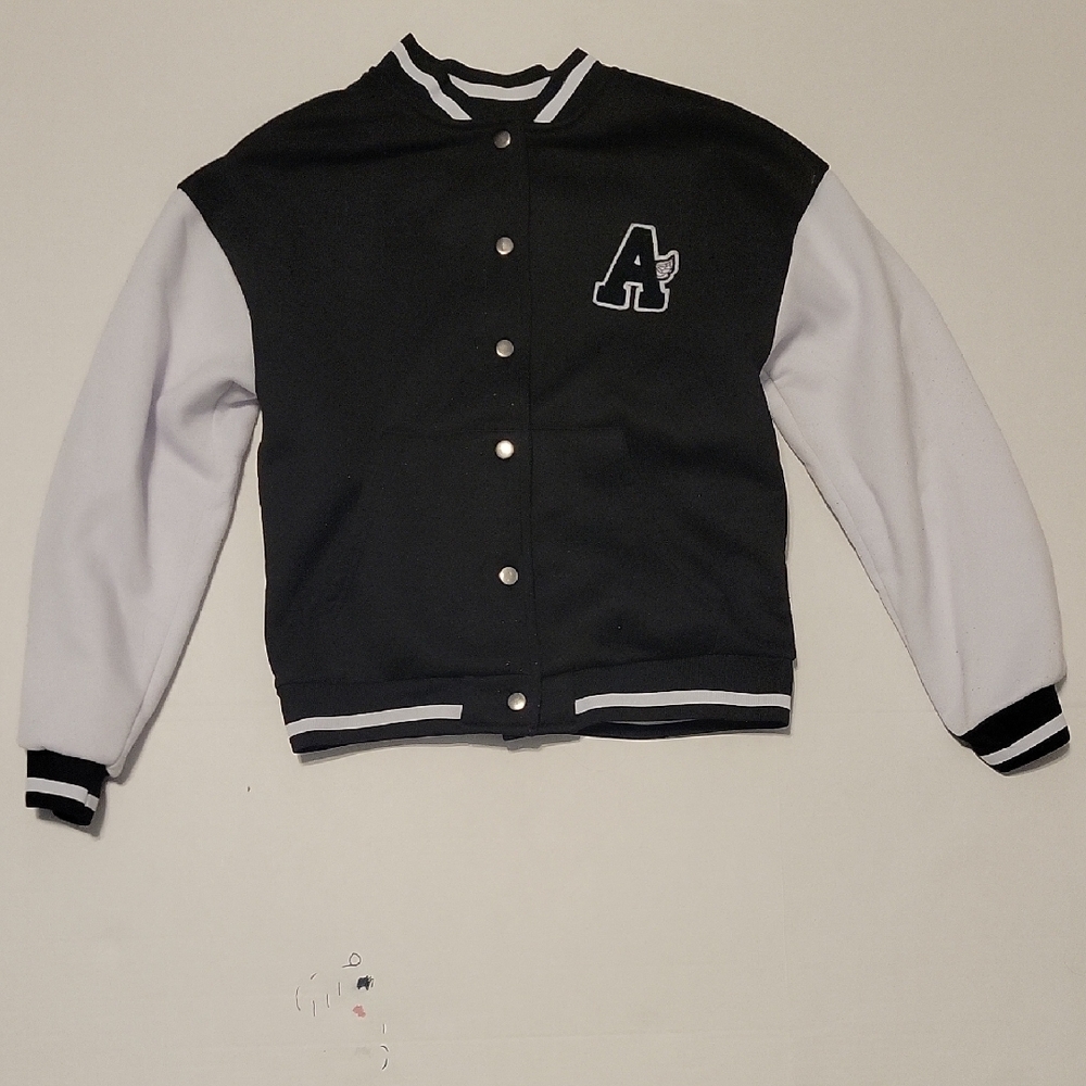 Black and White Varsity Jacket